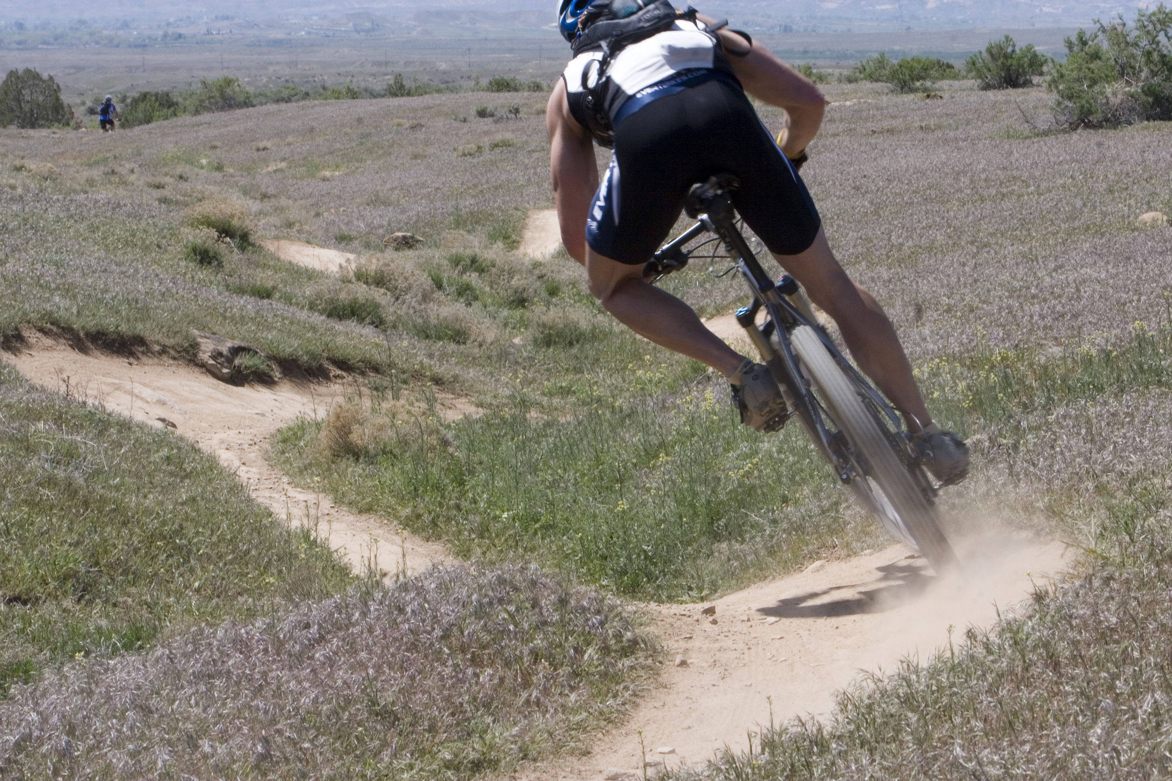 Biking for a personal best near Fruita