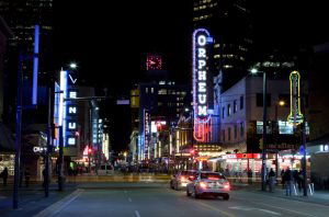 Vancouver-night-street