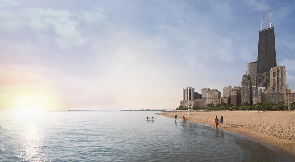 chicago-beach-and-skyline