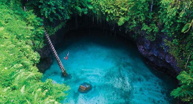 To Sua Ocean Trench, Samoa, magical places