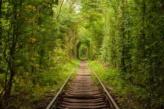  Klevan, Tunnel of Love, Ukraine, magical places