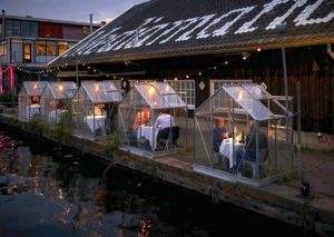 Amsterdam Restaurant Nails Social Distancing