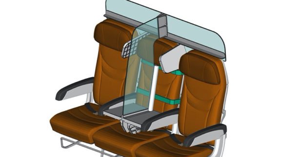 Image of This Design Takes Social Distancing on a Plane a Step Further