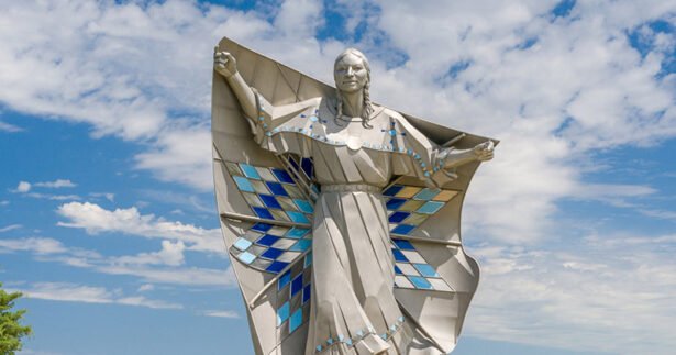 Image of Dignity Statue in South Dakota is a Tribute to Native Tribes