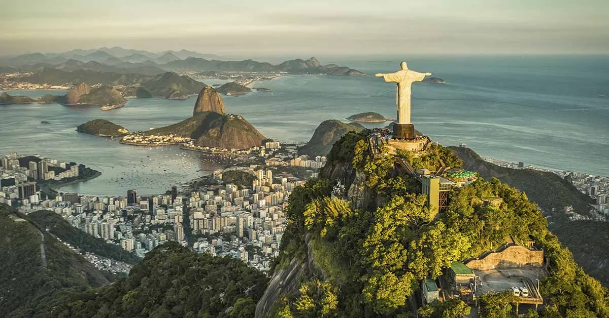 Mount Corcovado in Brazil