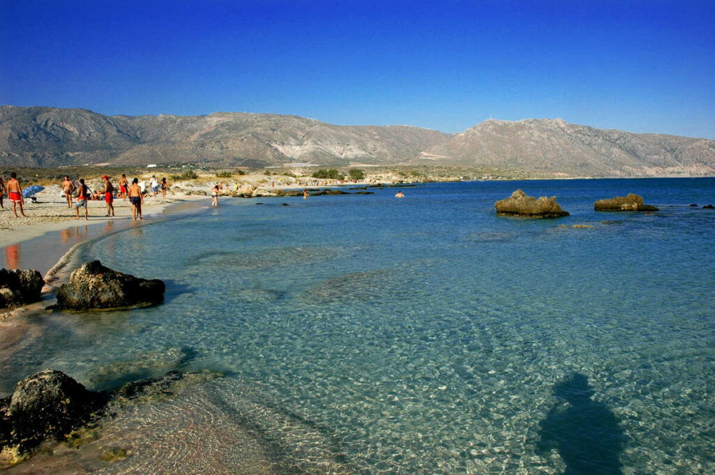 secluded beach