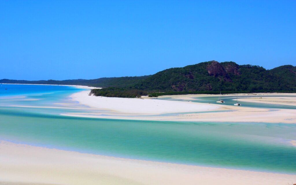 Secluded beach