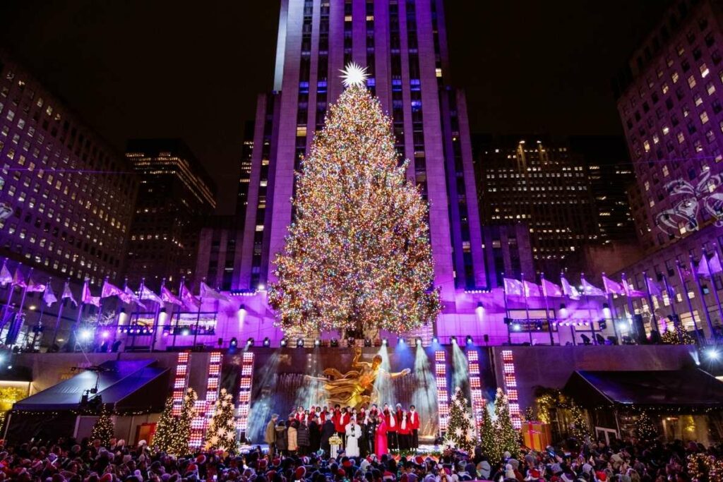 Rockefeller Center holiday experience