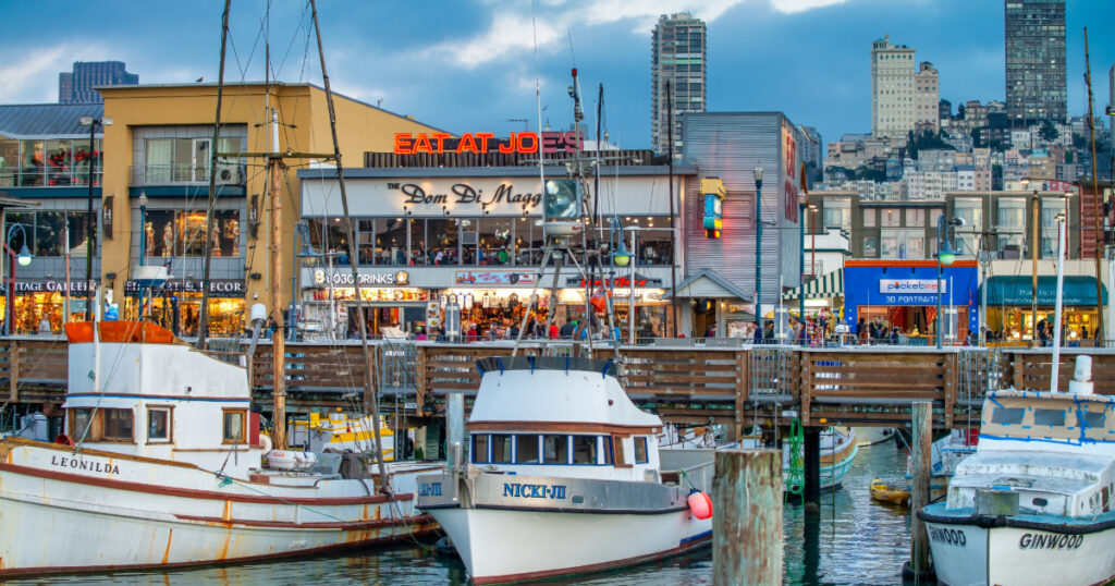Shutterstock Fisherman's Wharf, San Francisco