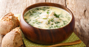 Delicious cream soup