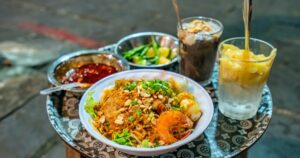 Mi Quang, Vietnamese food at Hoi An, Vietnam