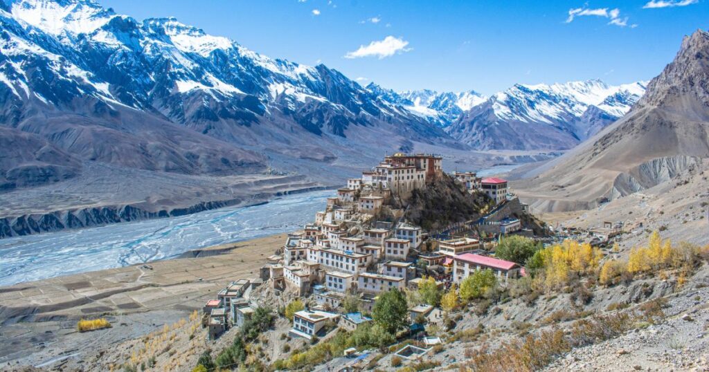 Shutterstock Tibetan Key Monastery in Spiti valley, Himachal Pradesh, India