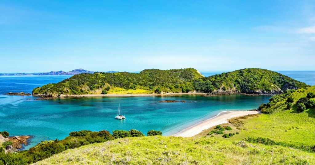 Shutterstock Waewaetorea Island in New Zealand