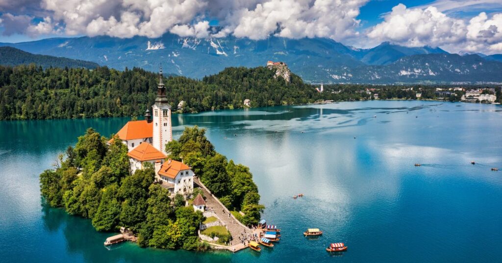 Shutterstock Lake Bled in Slovenia