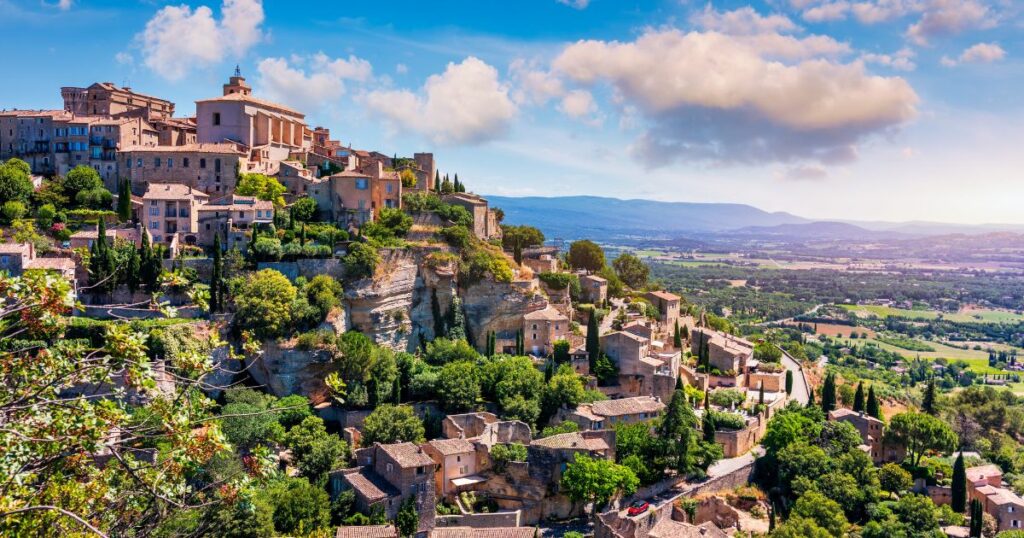 Shutterstock View on Gordes, a small typical town in Provence, France