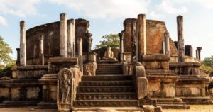 The Polonnaruwa Vatadage - ancient Buddhist structure, Polonnaruwa