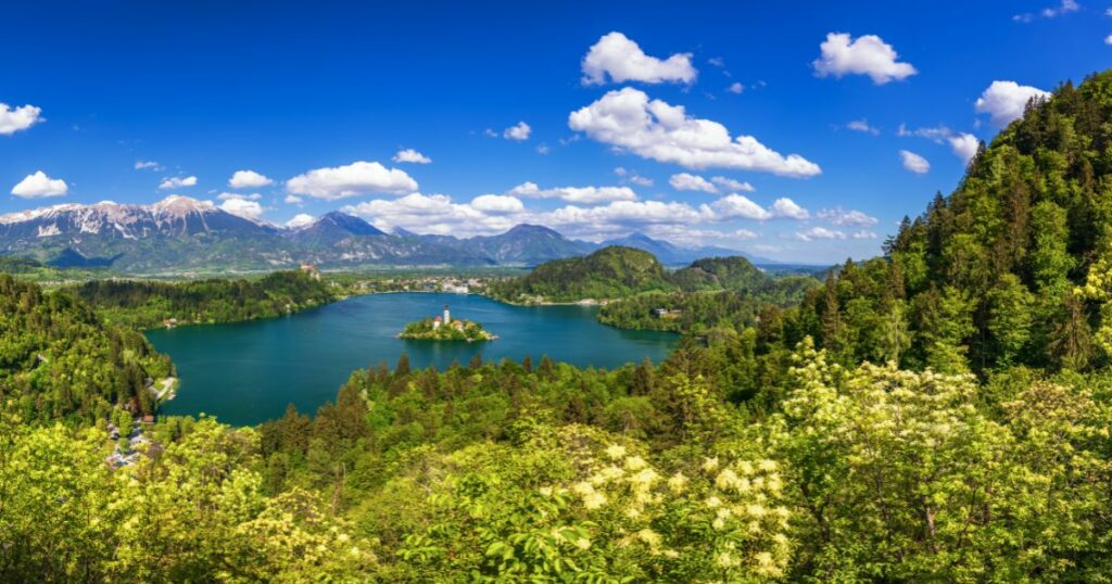 Shutterstock Lake Bled Slovenia.