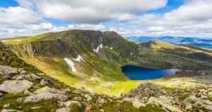 View of Lochnagar in summer, Cairngorms national park, Scotland