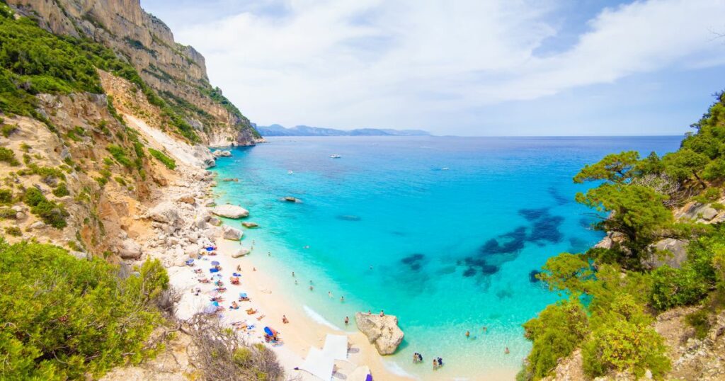 Shutterstock Cala Goloritzè in Sardegna, Italy