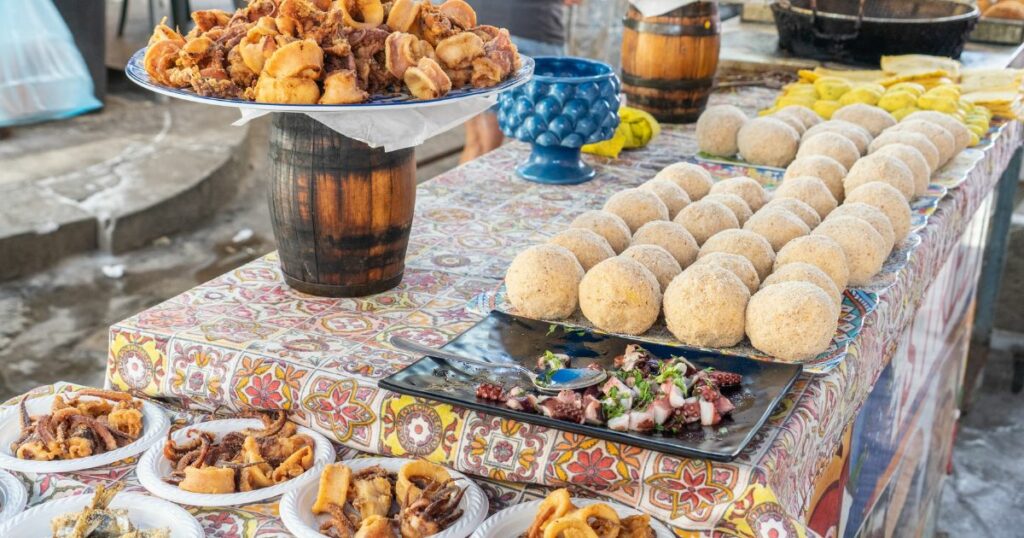Shutterstock Sicilian street food in Palermo