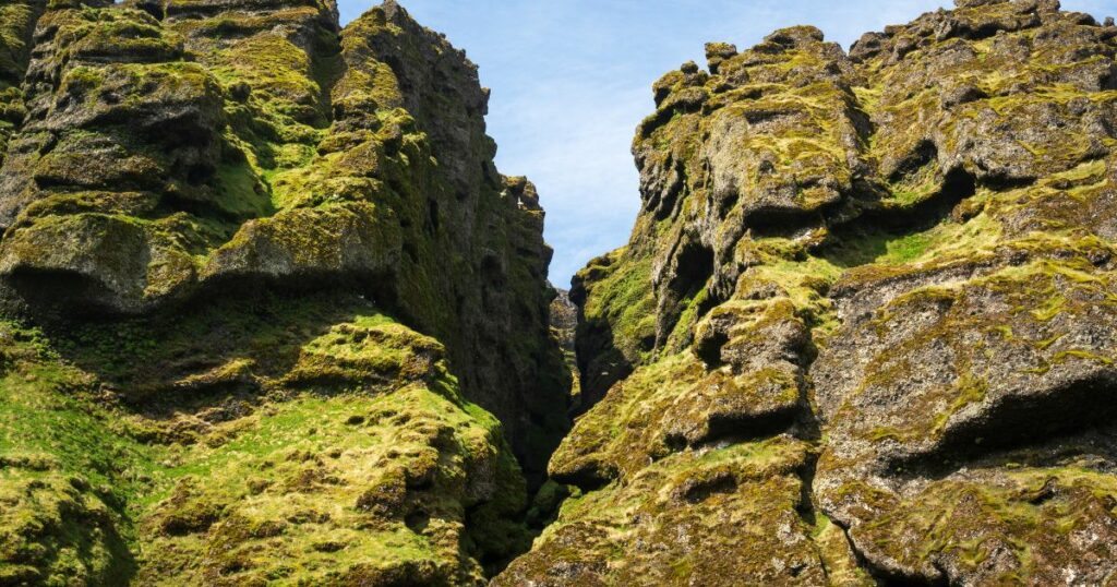 Shutterstock The Rauðfeldsgjá Gorge in Hellnar Iceland