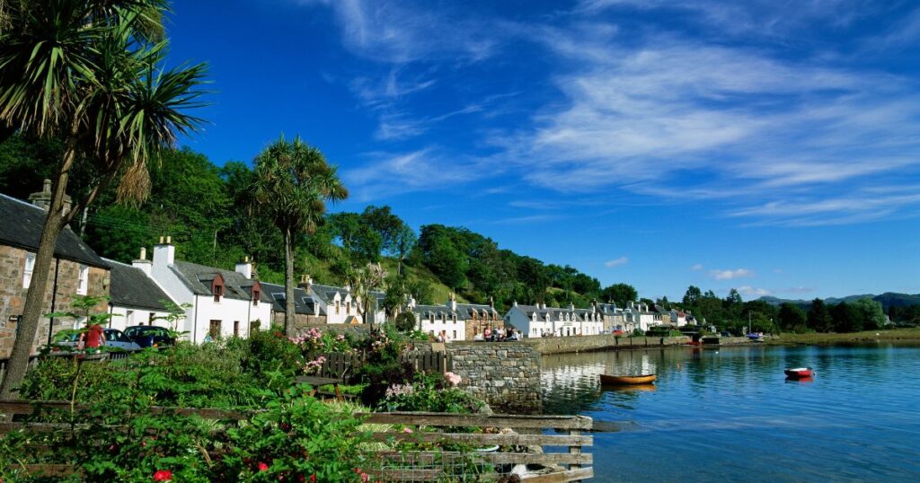 Shutterstock Plockton harbour, northwest highlands, highland region, scotland, united kingdom, europe