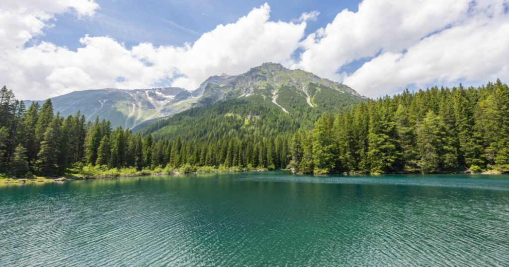 Shutterstock Obernberger See Tirol Austria Mountain Lake