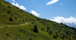 The serene beauty of Verbier, Switzerland, with stunning summer mountain landscapes
