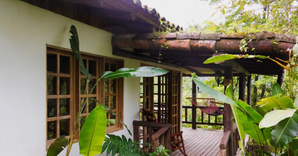 Shutterstock Cabin at an eco lodge in Costa Rica