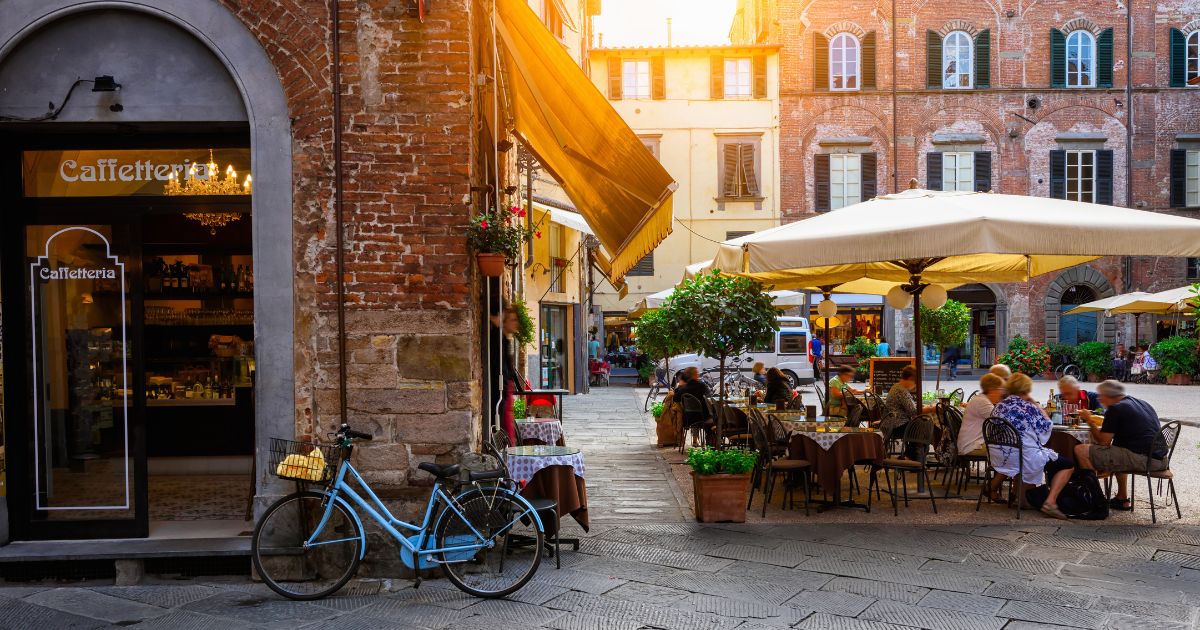 Lucca city and comune in Tuscany.