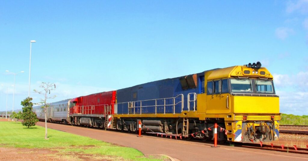 Shutterstock The Ghan train ride