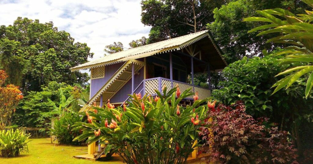 Shutterstock Traditional Costa Rican ecological wooden house