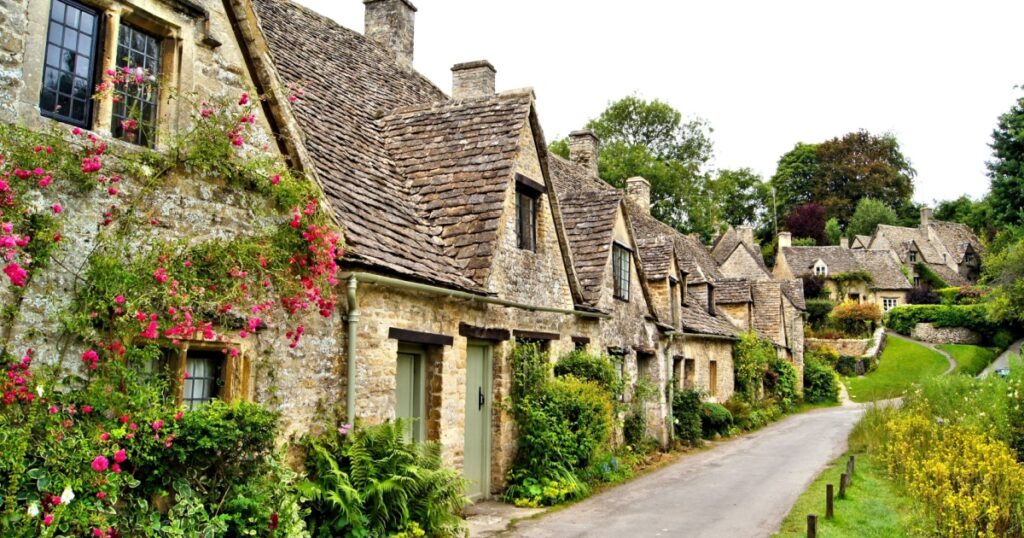 Shutterstock Houses of Arlington Row in the village of Bibury, England