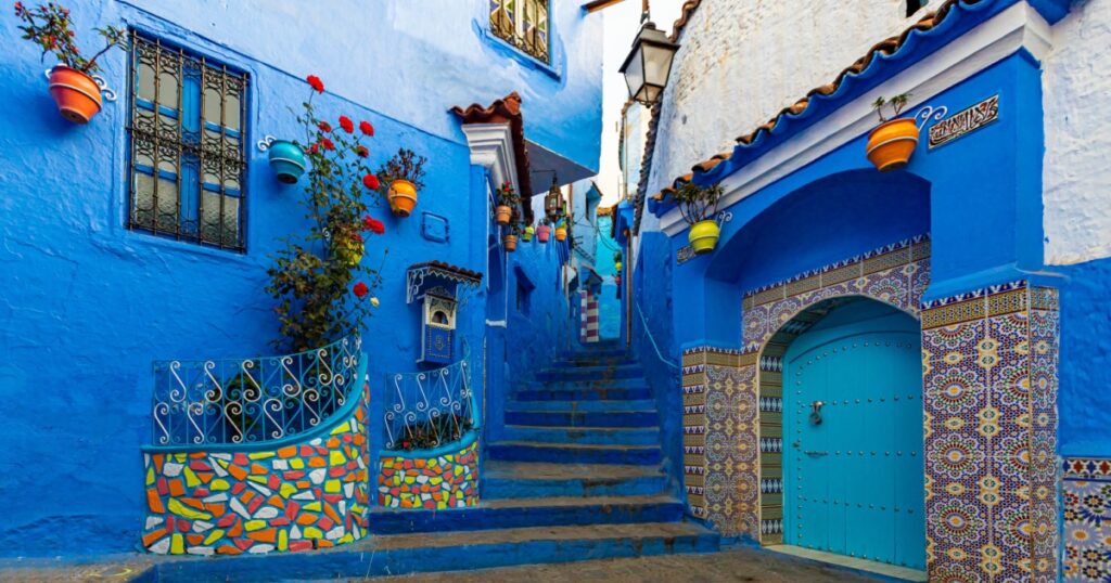 Shutterstock The wonderful blue city of Morocco "Chefchaouen"