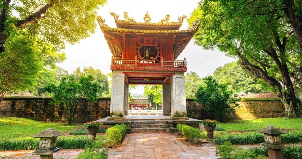 Temple of Literature also call name Van Mieu Quoc Tu Giam