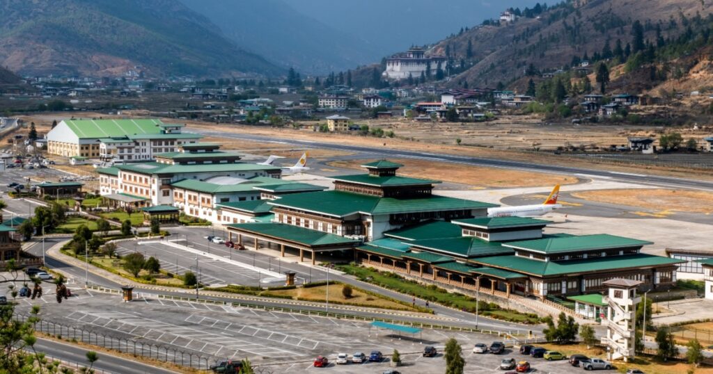 Paro International Airport, Bhutan