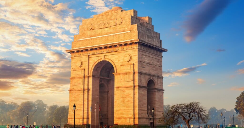 India gate in Delhi