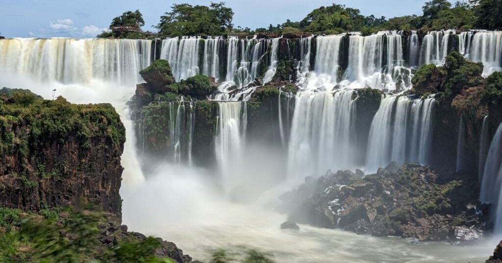 View of Iguazú Falls at Iguazú National Park