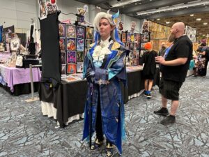 attendee dressed as popular anime character