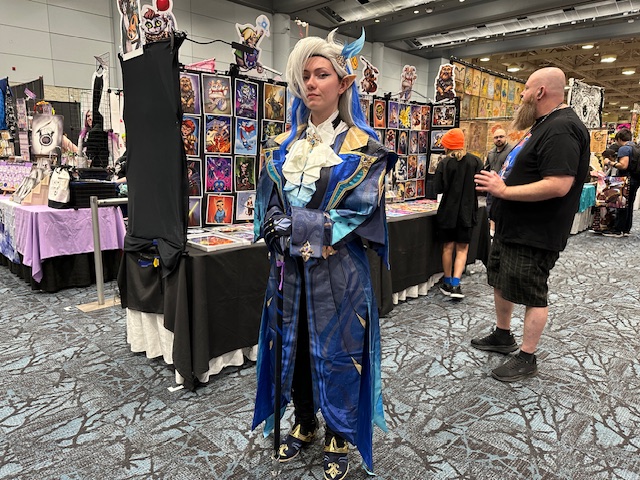 attendee dressed as popular anime character